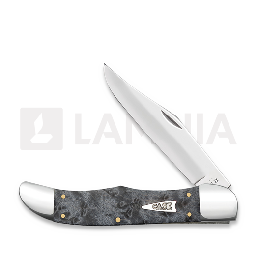 Case Cutlery Gray Birdseye Maple Smooth Folding Hunter pocket knife 11013