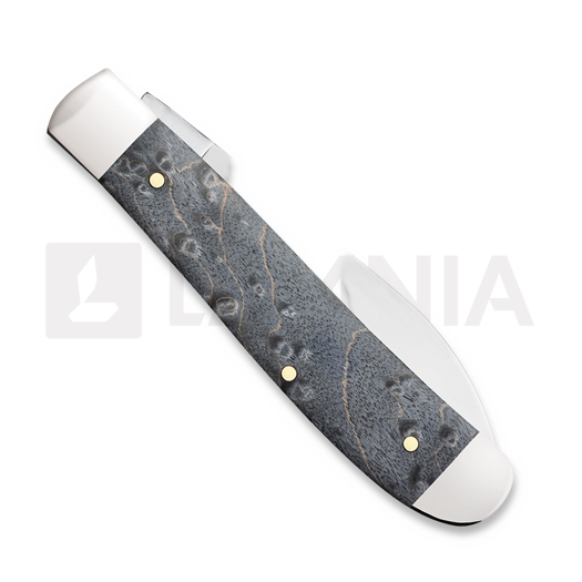 Case Cutlery Gray Birdseye Maple Smooth Mini Trapper pocket knife 11011