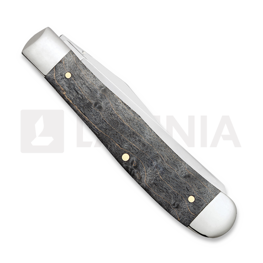 Case Cutlery Gray Birdseye Maple Smooth Trapper pocket knife 11010