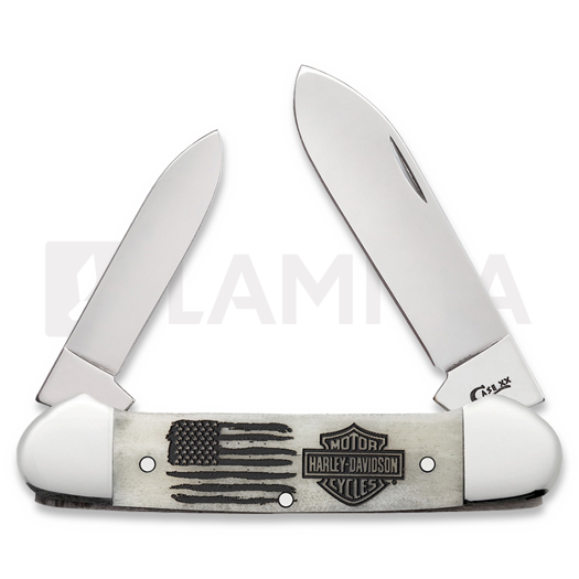 Case Cutlery Harley Davidson Canoe pocket knife 52217