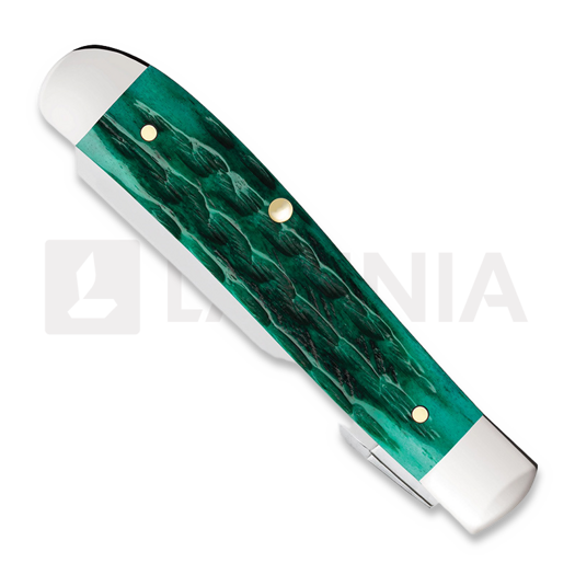 Pocket knife Case Cutlery Jade Bone Kinfolk Jig Mini Trapper 48948