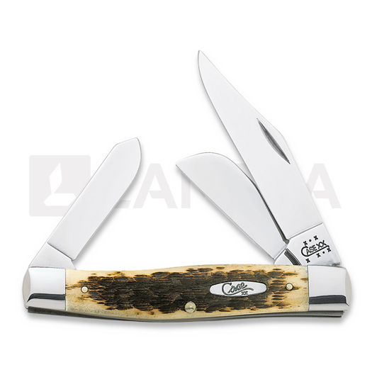 Case Cutlery Jumbo Stockman Amber Bone pocket knife 00204