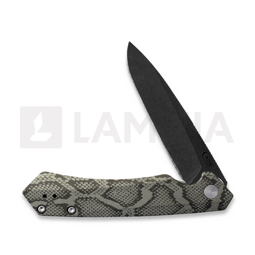 Case Cutlery Kinzua Embellished OD Green Anodized Aluminum 접이식 나이프 64636
