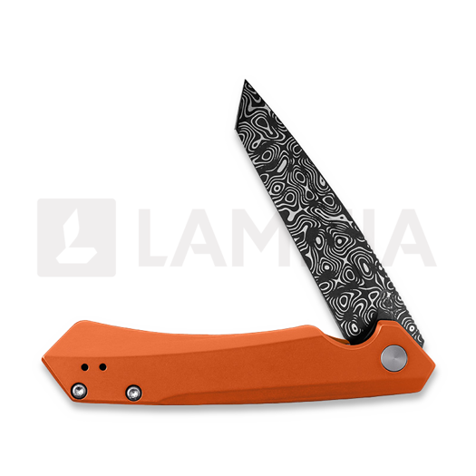Case Cutlery Kinzua Orange Anodized Aluminum folding knife 64644