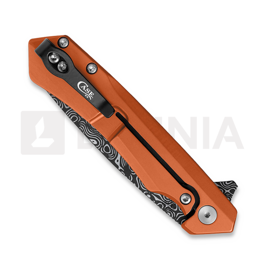 Case Cutlery Kinzua Orange Anodized Aluminum Taschenmesser 64644