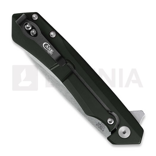 Case Cutlery Kinzua Spearpoint kääntöveitsi, oliivinvihreä 64659