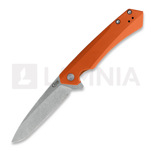 Case Cutlery Kinzua Spearpoint 접이식 나이프, 주황 64696