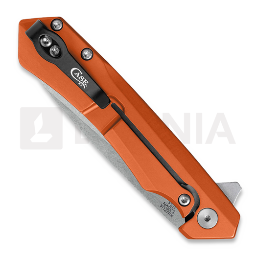 Case Cutlery Kinzua Spearpoint 折叠刀, 橙色 64696