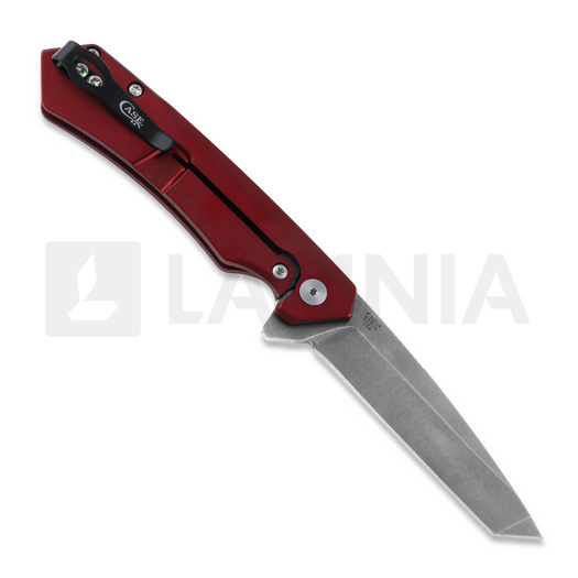Case Cutlery Kinzua Tanto foldekniv, r&oslash;d 64664
