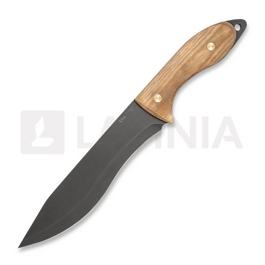 Case Cutlery Laramy Miller Sasquatch Bowie, Smooth Natural Micarta 35101