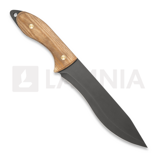 Case Cutlery Laramy Miller Sasquatch Bowie, Smooth Natural Micarta 35101