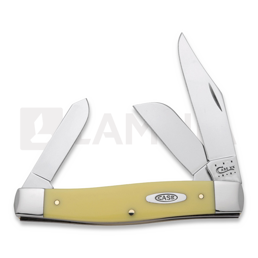 Case Cutlery Large Stockman Yellow pocket knife 00203