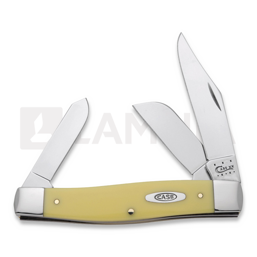 Case Cutlery Large Stockman Yellow pocket knife 00203