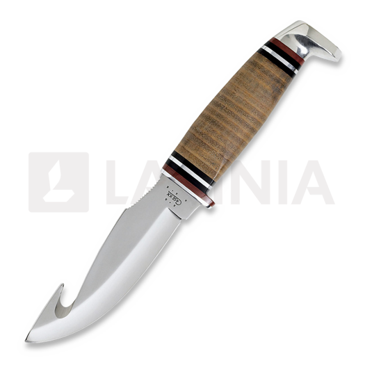 Case Cutlery Leather Hunter (375-4G SS) W/Sheath 00517