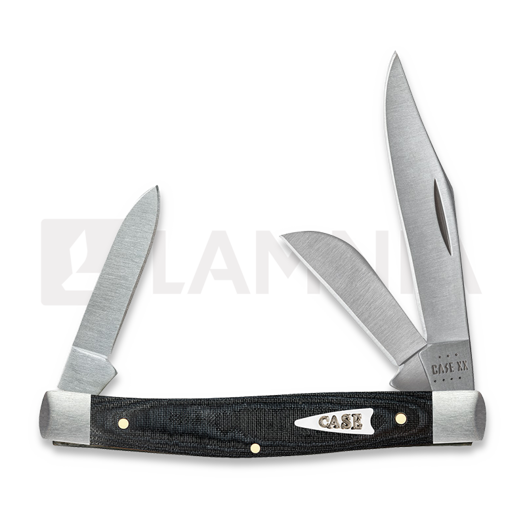 Case Cutlery Medium Stockman, Black Micarta Smooth 27818