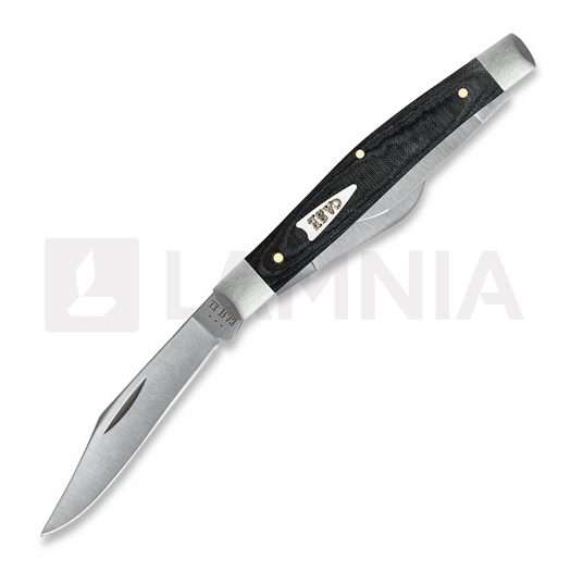 Case Cutlery Medium Stockman, Black Micarta Smooth 27818