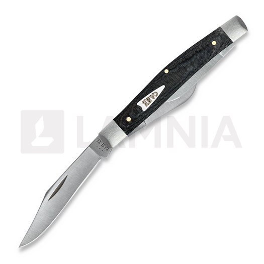 Case Cutlery Medium Stockman, Black Micarta Smooth 27818