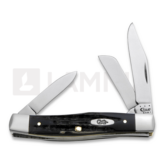 Case Cutlery Medium Stockman Buffalo Horn linkkuveitsi 65012