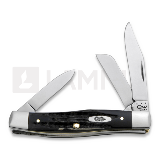 Case Cutlery Medium Stockman Buffalo Horn pocket knife 65012