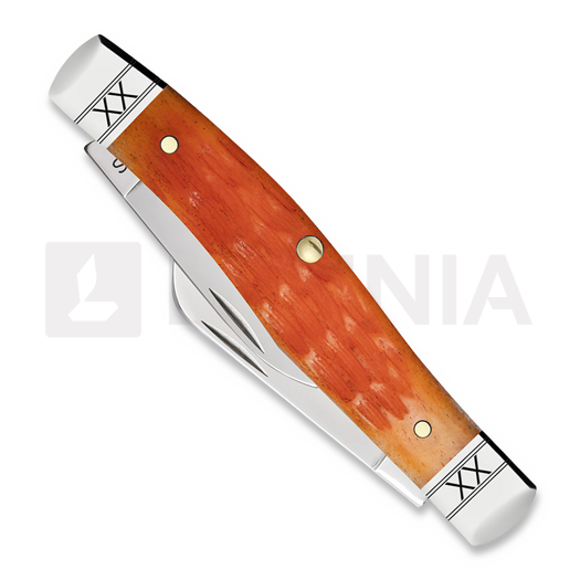 Case Cutlery Medium Stockman, Cayenne Bone Crandall Jig 35819