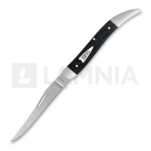 Case Cutlery Medium Texas Toothpick, Black Micarta Smooth 27819