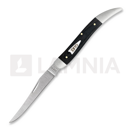 Case Cutlery Medium Texas Toothpick, Black Micarta Smooth 27819