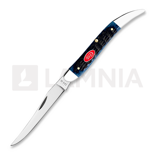 Case Cutlery Medium Texas Toothpick, Navy Blue Bone Rogers Jig 06892