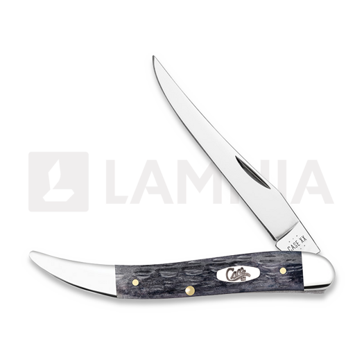 Case Cutlery Medium Texas Toothpick, Pocket Worn Gray Bone Crandall Jig 58421