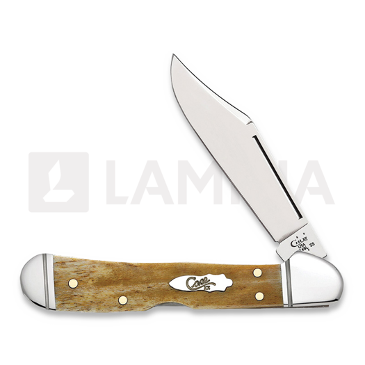 Case Cutlery Mini Copperlock Antique Bone pocket knife 58186