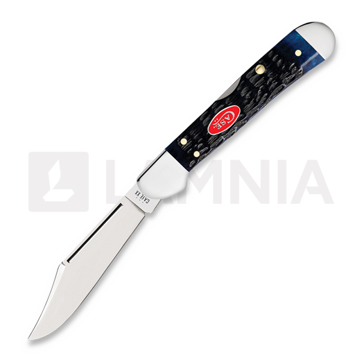 Case Cutlery Mini CopperLock, Navy Blue Bone Rogers Jig 06891