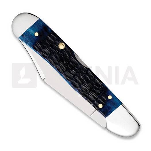 Case Cutlery Mini CopperLock, Navy Blue Bone Rogers Jig 06891