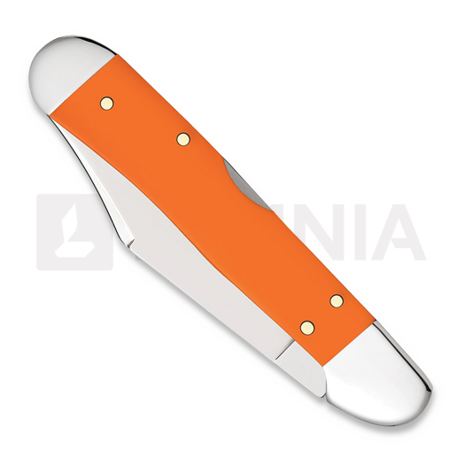 Case Cutlery Mini CopperLock, Orange Synthetic Smooth 80515