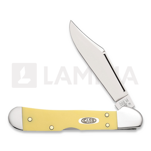 Pocket knife Case Cutlery Mini Copperlock Yellow Syn 30116