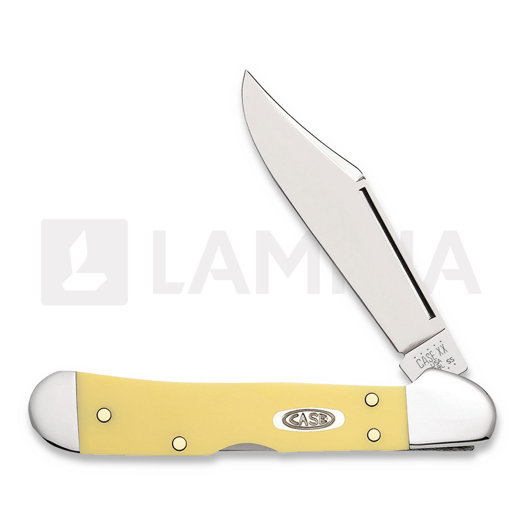 Case Cutlery Mini Copperlock Yellow Syn pocket knife 30116