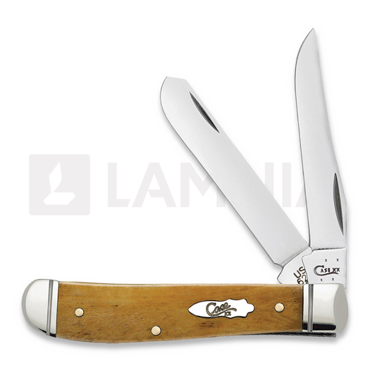 Pocket knife Case Cutlery Mini Trapper Antique Bone 58188