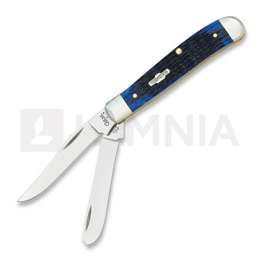 Case Cutlery Mini Trapper Blue Bone Pocket knife 02838