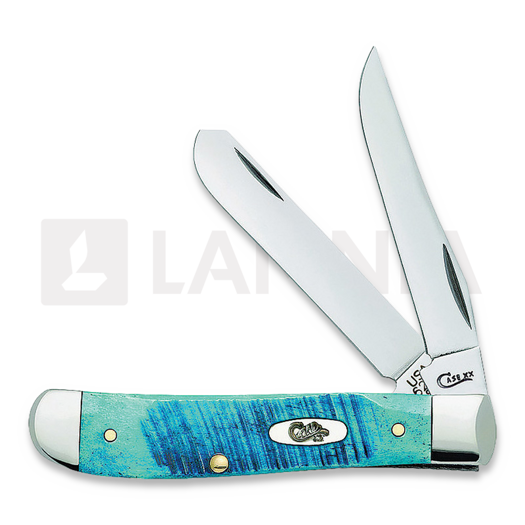 Pocket knife Case Cutlery Mini Trapper Caribbean Blue 25593