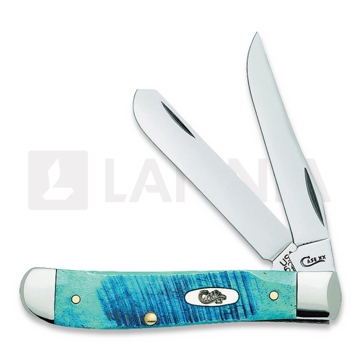 Pocket knife Case Cutlery Mini Trapper Caribbean Blue 25593