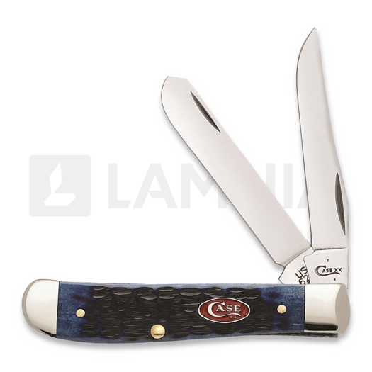 Case Cutlery Mini Trapper Navy Blue Bone linkkuveitsi 07321