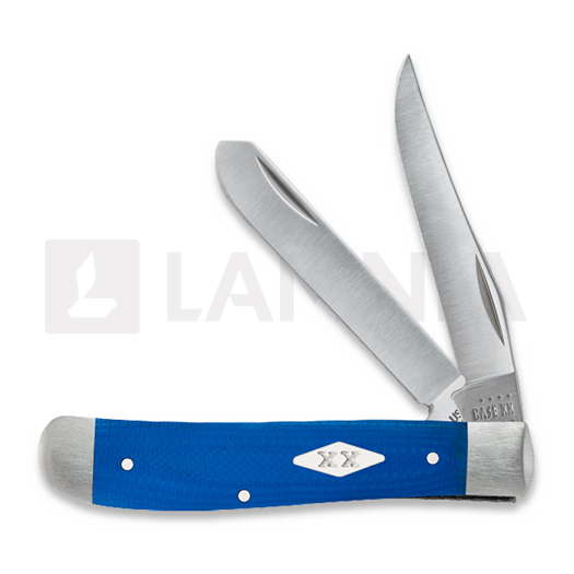 Case Cutlery Mini Trapper, Smooth Blue G-10 16751