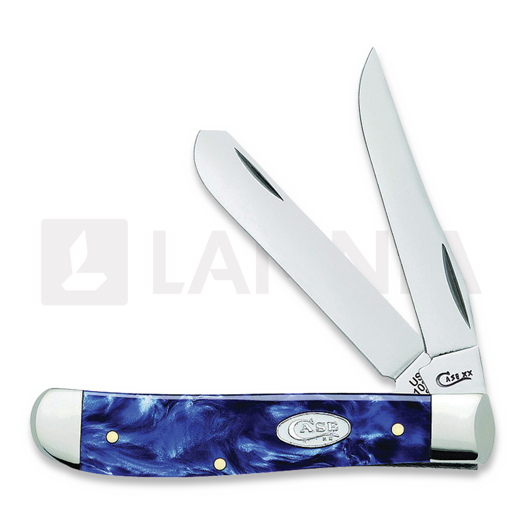 Case Cutlery Mini Trapper Sparxx Blue pocket knife 23432