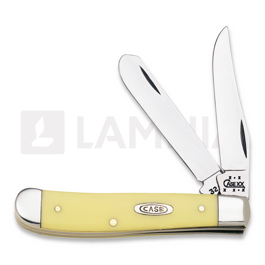 Case Cutlery Mini Trapper Yellow pocket knife 00029