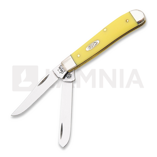 Pocket knife Case Cutlery Mini Trapper Yellow 80029