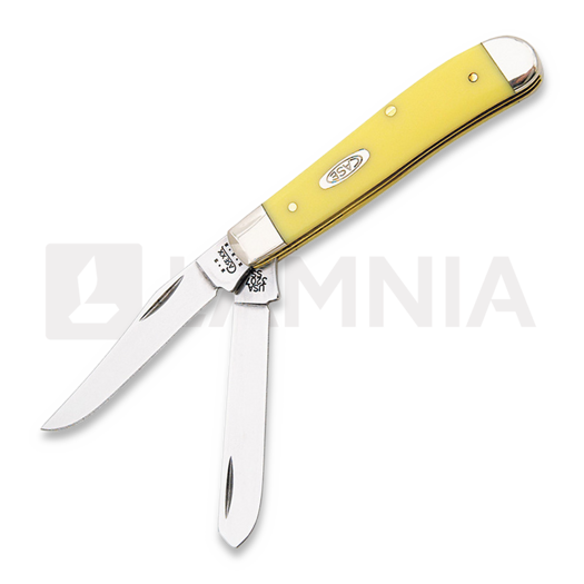 Pocket knife Case Cutlery Mini Trapper Yellow 80029
