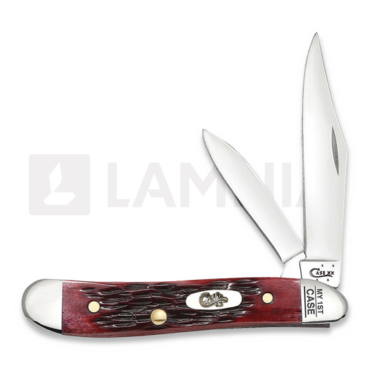 Pocket knife Case Cutlery My First Case Peanut Red 03693