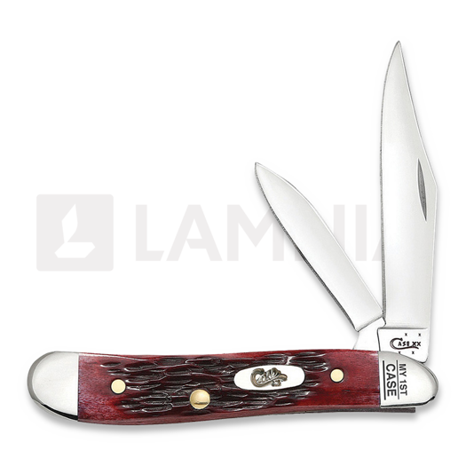 Pocket knife Case Cutlery My First Case Peanut Red 03693
