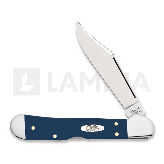 Pocket knife Case Cutlery Navy Blue Synthetic Smooth Mini CopperLock 23616