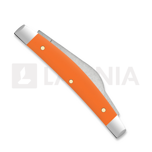 Case Cutlery Orange Synthetic Smooth Small Congress pocket knife 80516