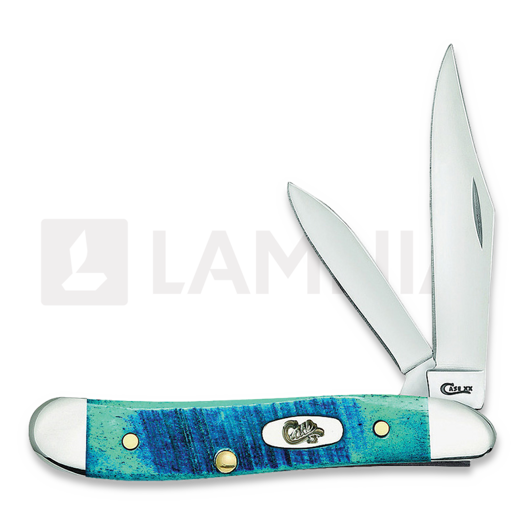 Case Cutlery Peanut Caribbean Blue linkkuveitsi 25596