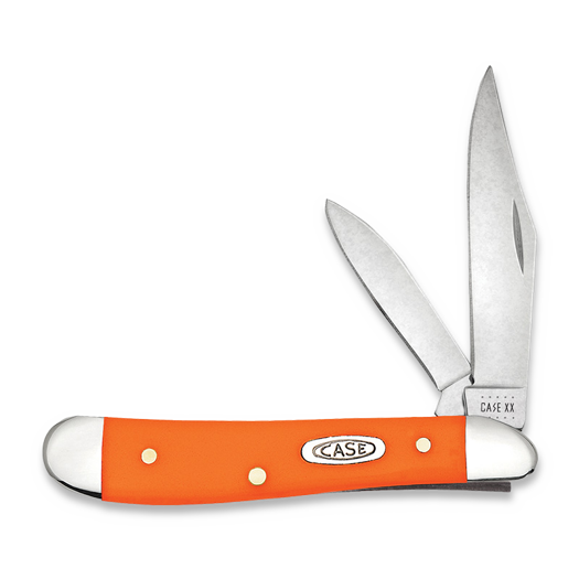 Pocket knife Case Cutlery Peanut Orange Synthetic 80504
